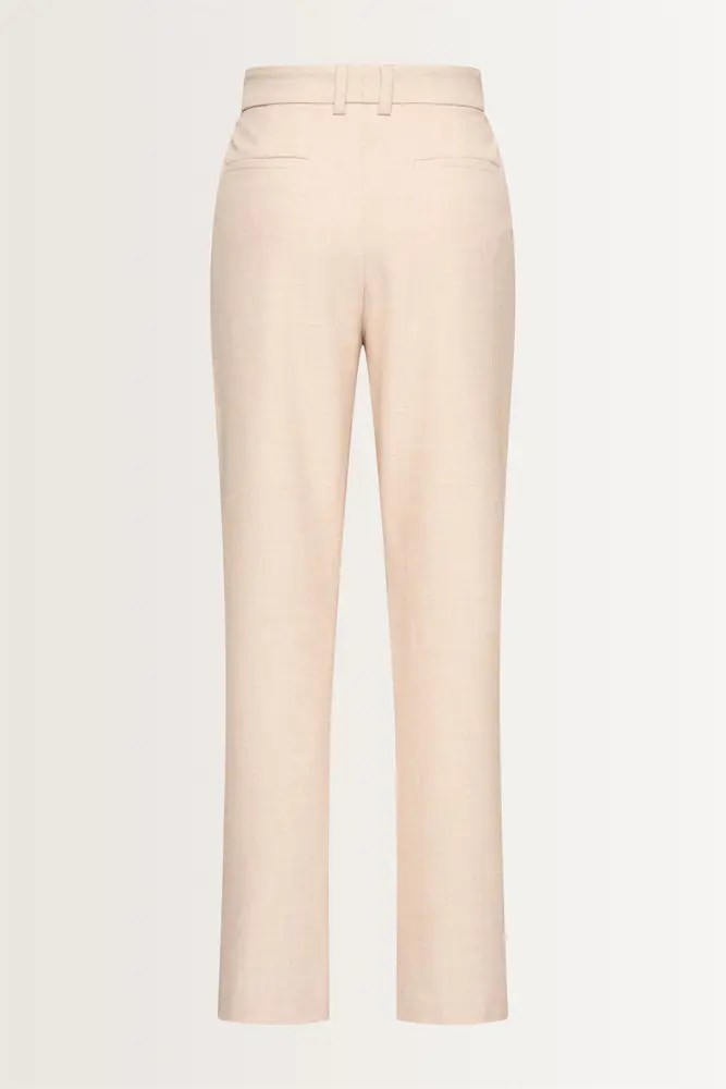 Rechte pantalon met stretch