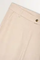 Rechte pantalon met stretch