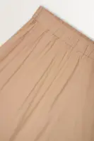 Midi-rok elastische taille