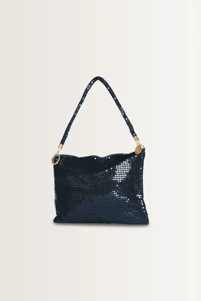 Mesh schoudertas