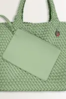 Geweven shopper