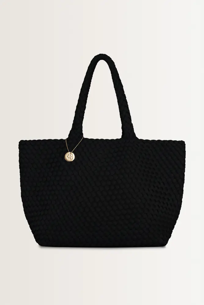 Geweven shopper