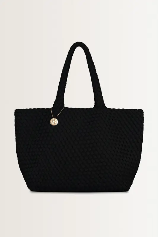Geweven shopper