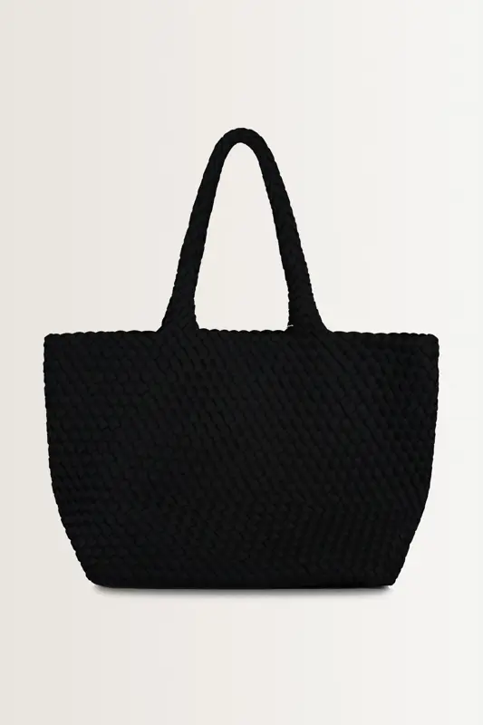 Geweven shopper