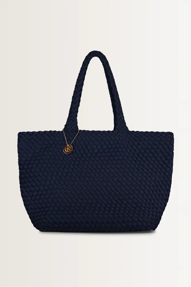 Geweven shopper