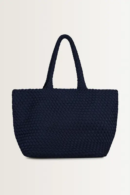 Geweven shopper