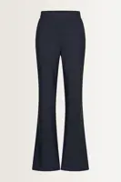 Flared broek in travelkwaliteit