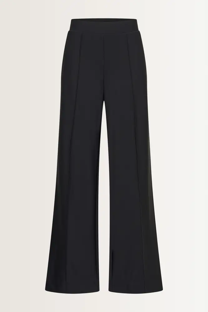 Wide leg broek in travelkwaliteit