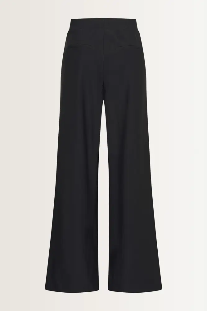 Wide leg broek in travelkwaliteit