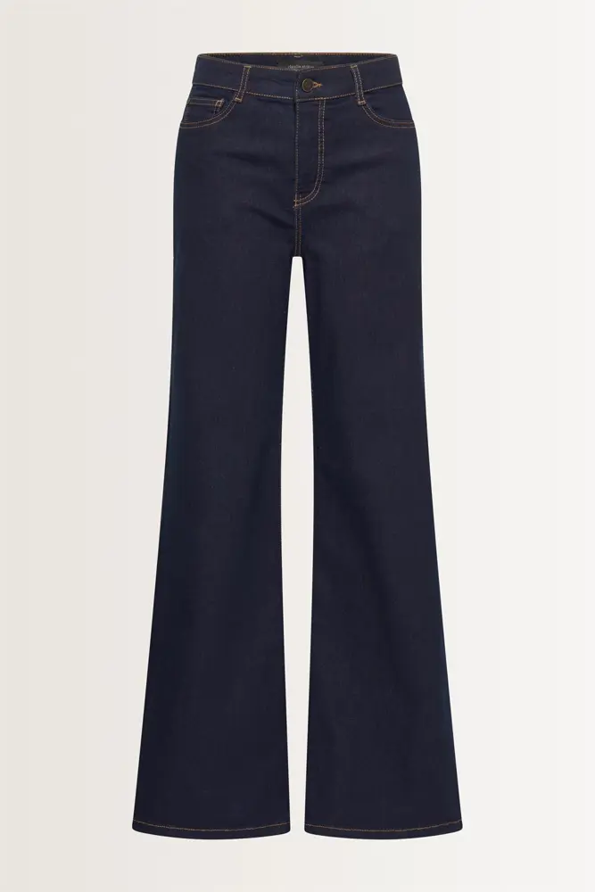Stretchdenim wide leg jeans WIES