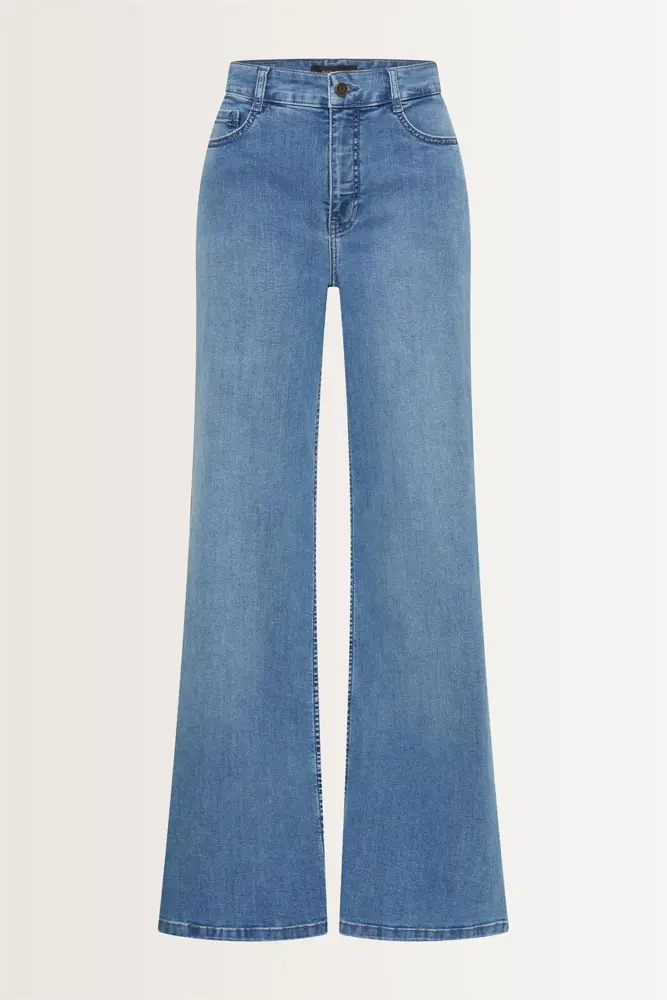 Stretchdenim wide leg jeans WIES