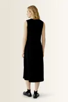 Midi-jurk met geplooide details OUI