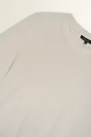 Fijngebreide trui detailnaad
