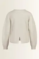 Chunky trui met splitdetail