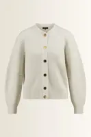 Grofgebreid vest met barrel mouwen