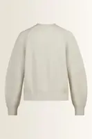 Grofgebreid vest met barrel mouwen