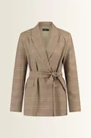 Blazer in ruitdessin