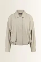 Coolwool bomberjack met aantrekkoord