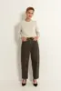 High waist barrel jeans