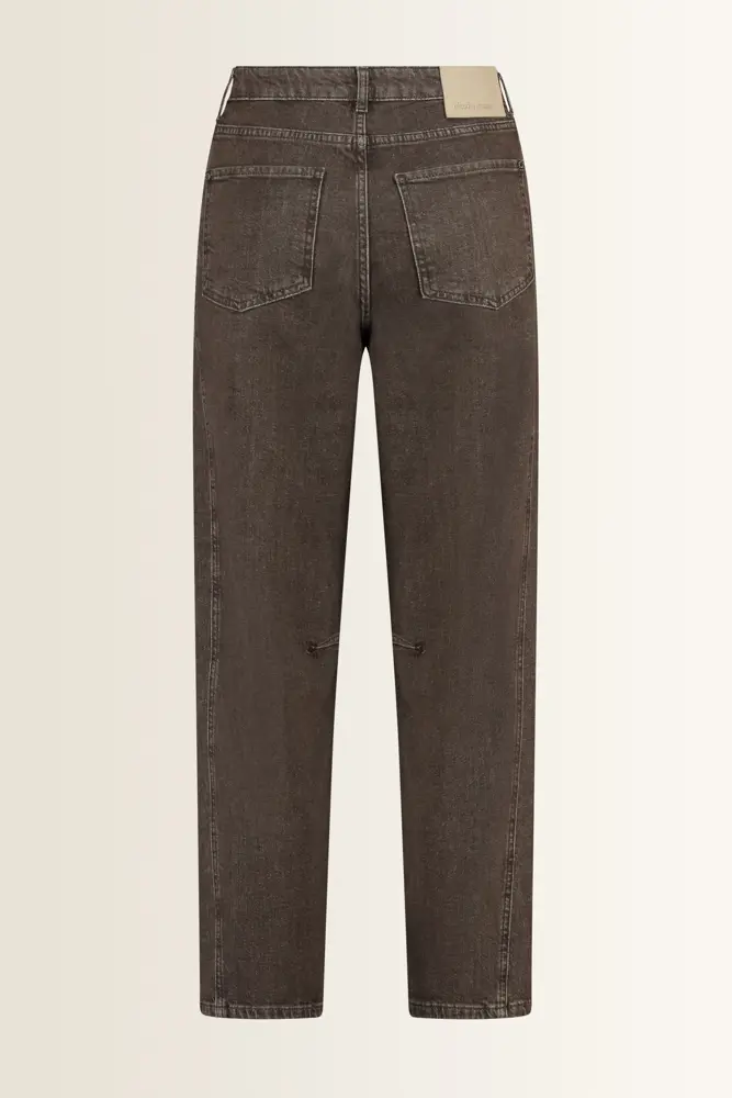 High waist barrel jeans