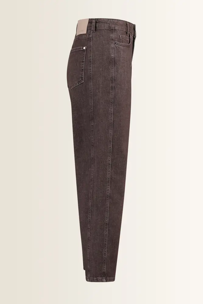 High waist barrel jeans