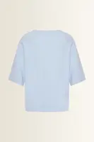 Double knit trui met korte mouwen