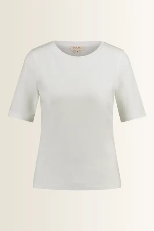 Jersey top met korte mouwen