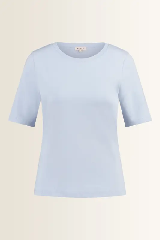 Jersey top met korte mouwen