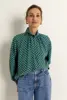 Wijdvallende blouse met grafische print