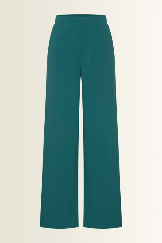 Wide leg travel broek