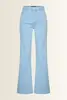 Wide leg jeans met pintuck Flo