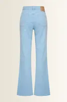 Wide leg jeans met pintuck Flo