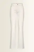Flared broek met persvouw Fleur