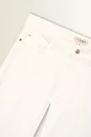 Flared broek met persvouw Fleur