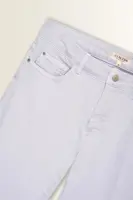 Flared broek met persvouw Fleur