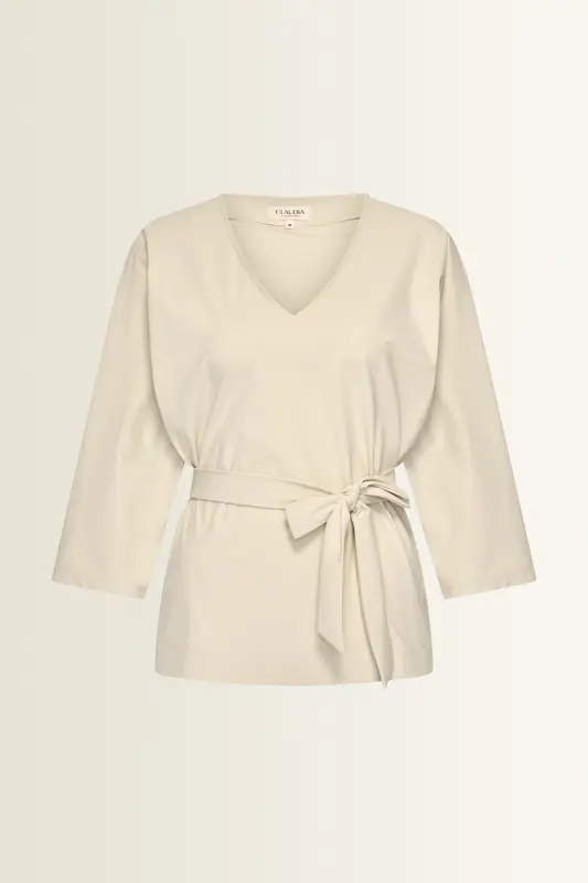 Kimono top in traveljersey