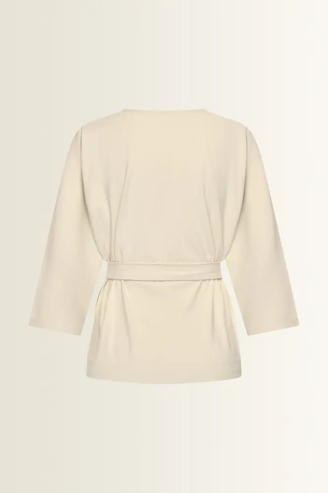 Kimono top in traveljersey