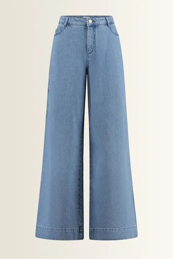 Jeans extra wijde pijpen