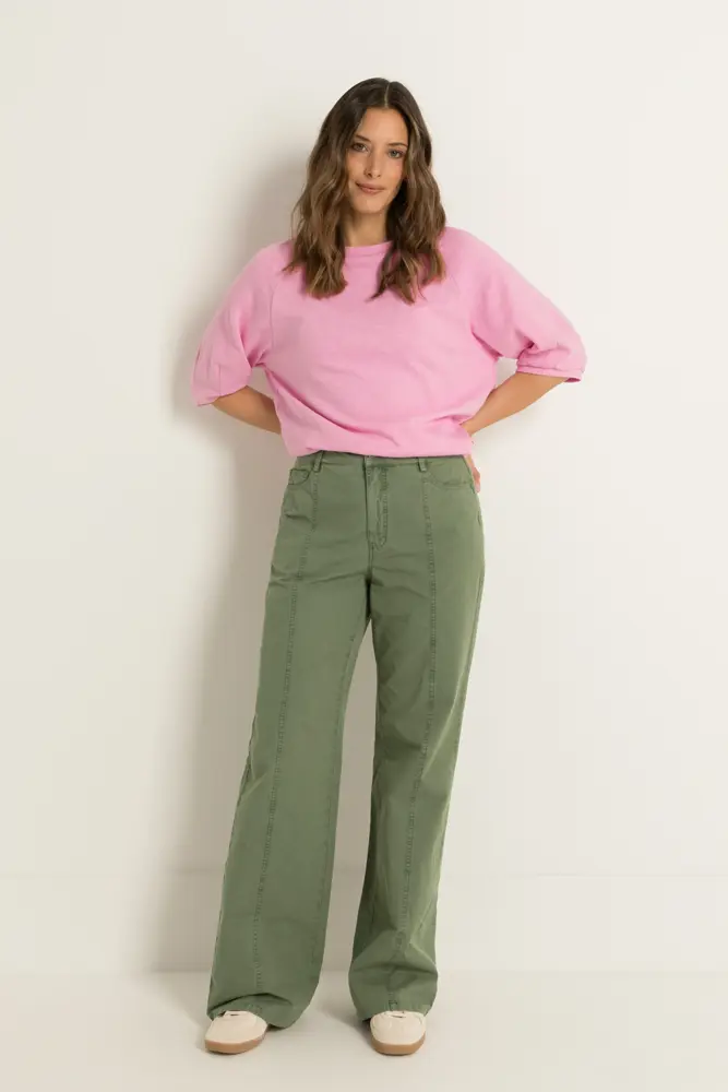 Broek met middennaad