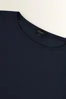 Top in jersey met ronde hals