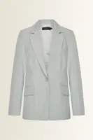 Tailored blazer met subtiele lurexweefsel
