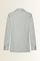 Tailored blazer met subtiele lurexweefsel