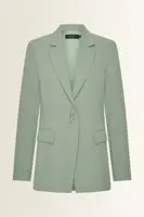 Blazer in soepelvallende crêpestof