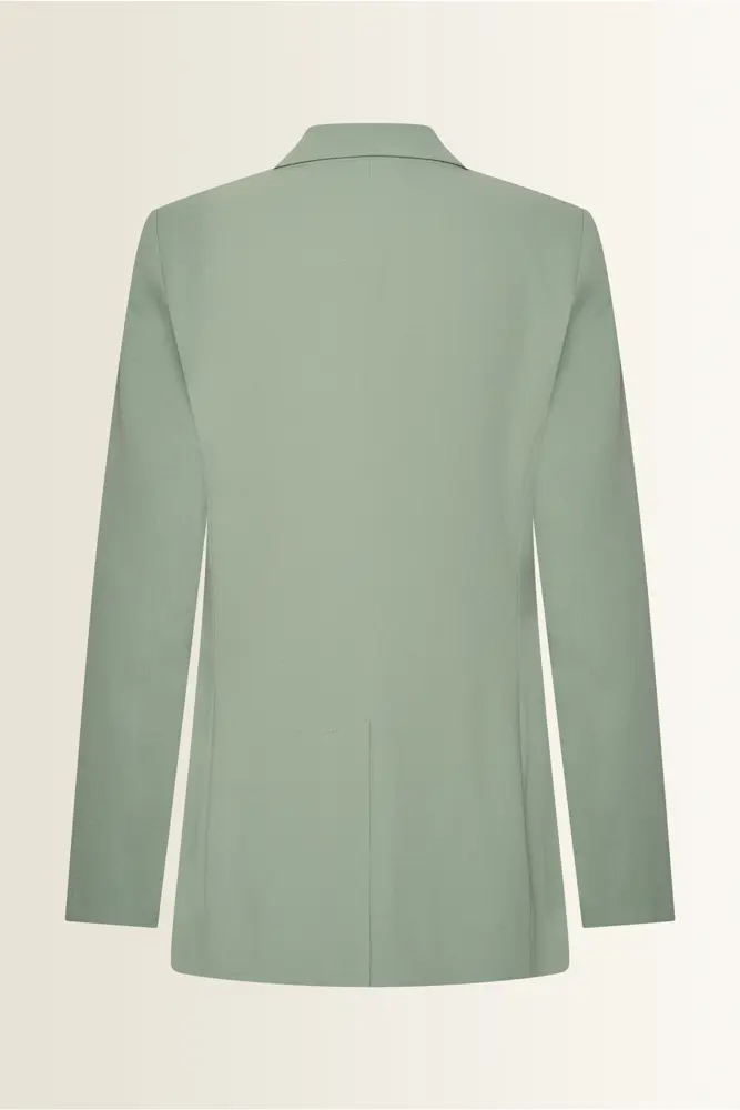 Blazer in soepelvallende crêpestof