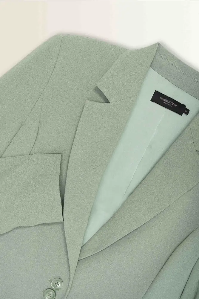 Blazer in soepelvallende crêpestof