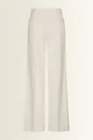Pantalon met metalen statement knopen