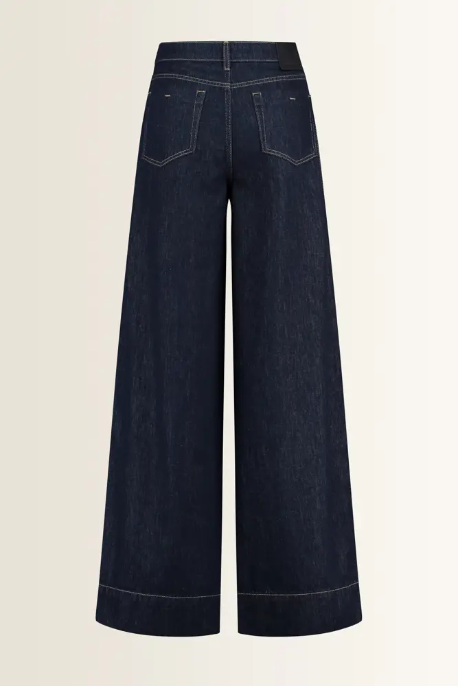 Jeans met extra wijde pijpen