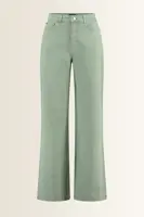 Wide leg jeans in moderne wassing