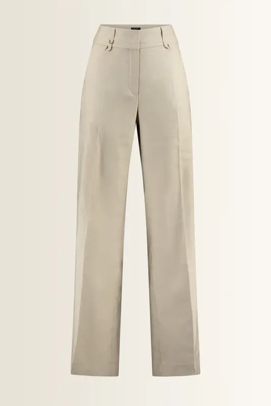 Pantalon van linnenmix