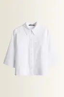 Popeline blouse met borstzak Zarba bold Someday
